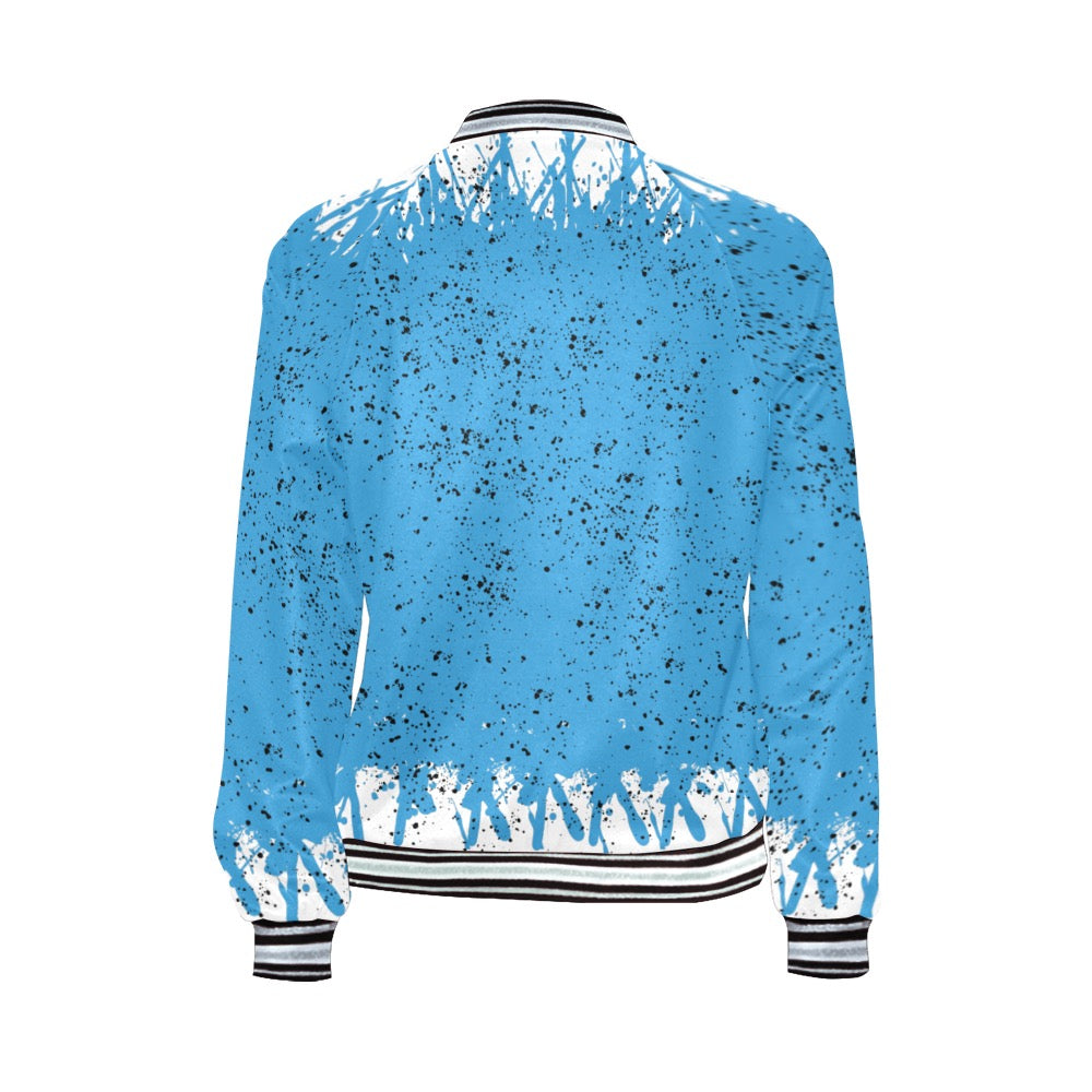 Asthma Awareness All Over Print Bomber Jacket for Women