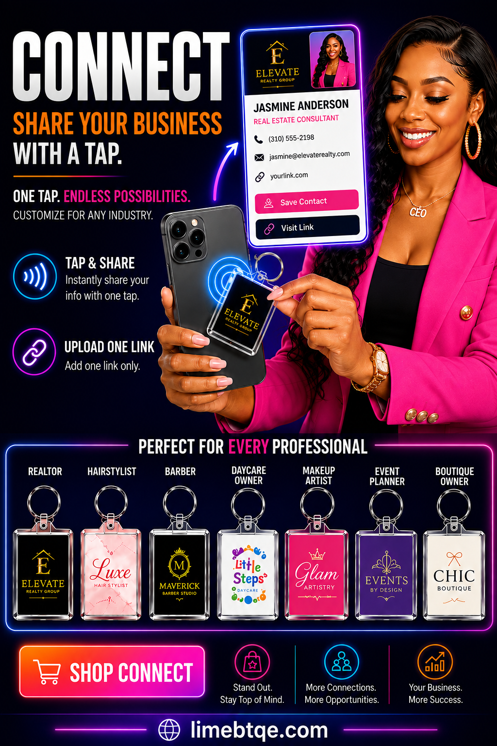 Keys to Connect Keychains