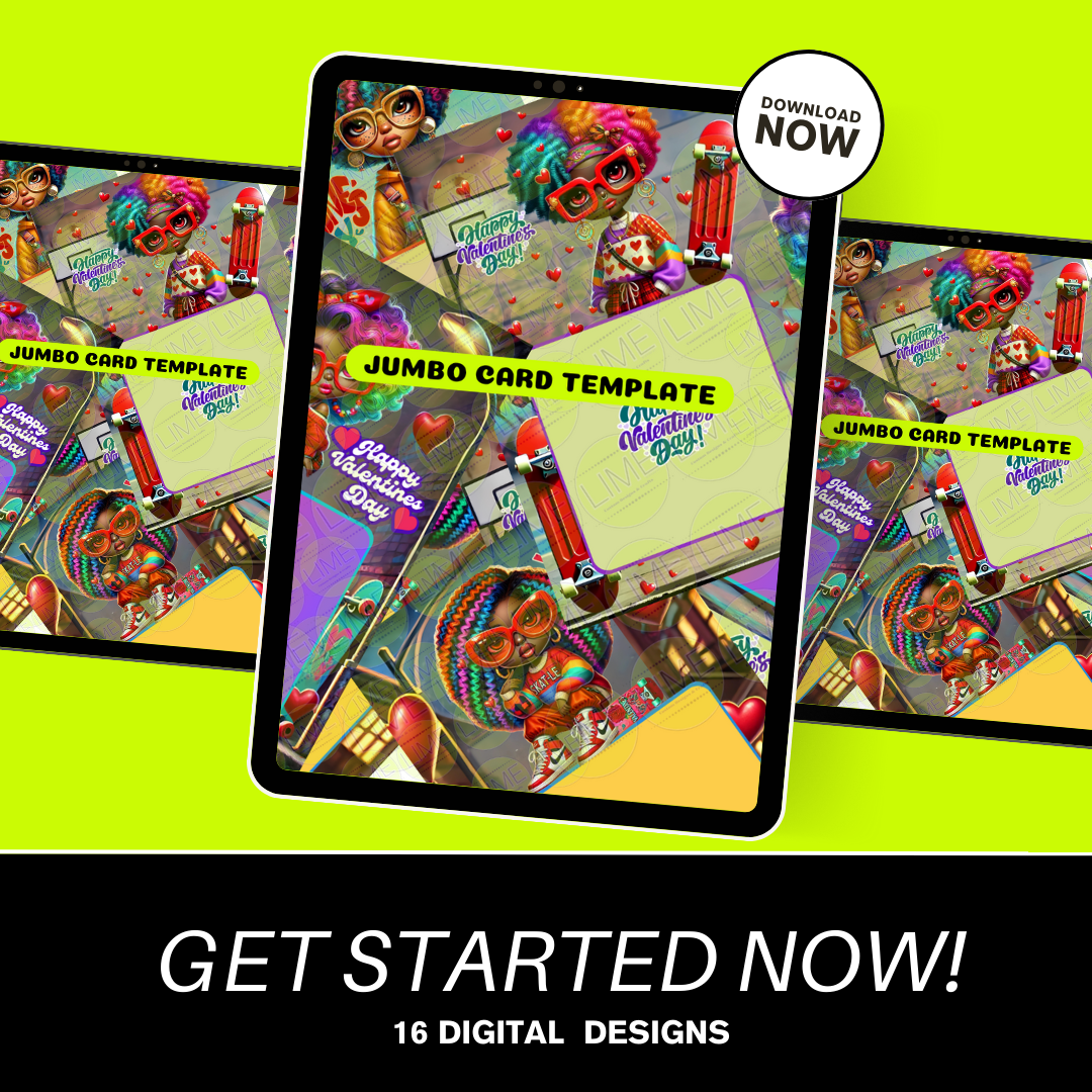 Jumbo Valentine Card Digital Design Bundle (16)