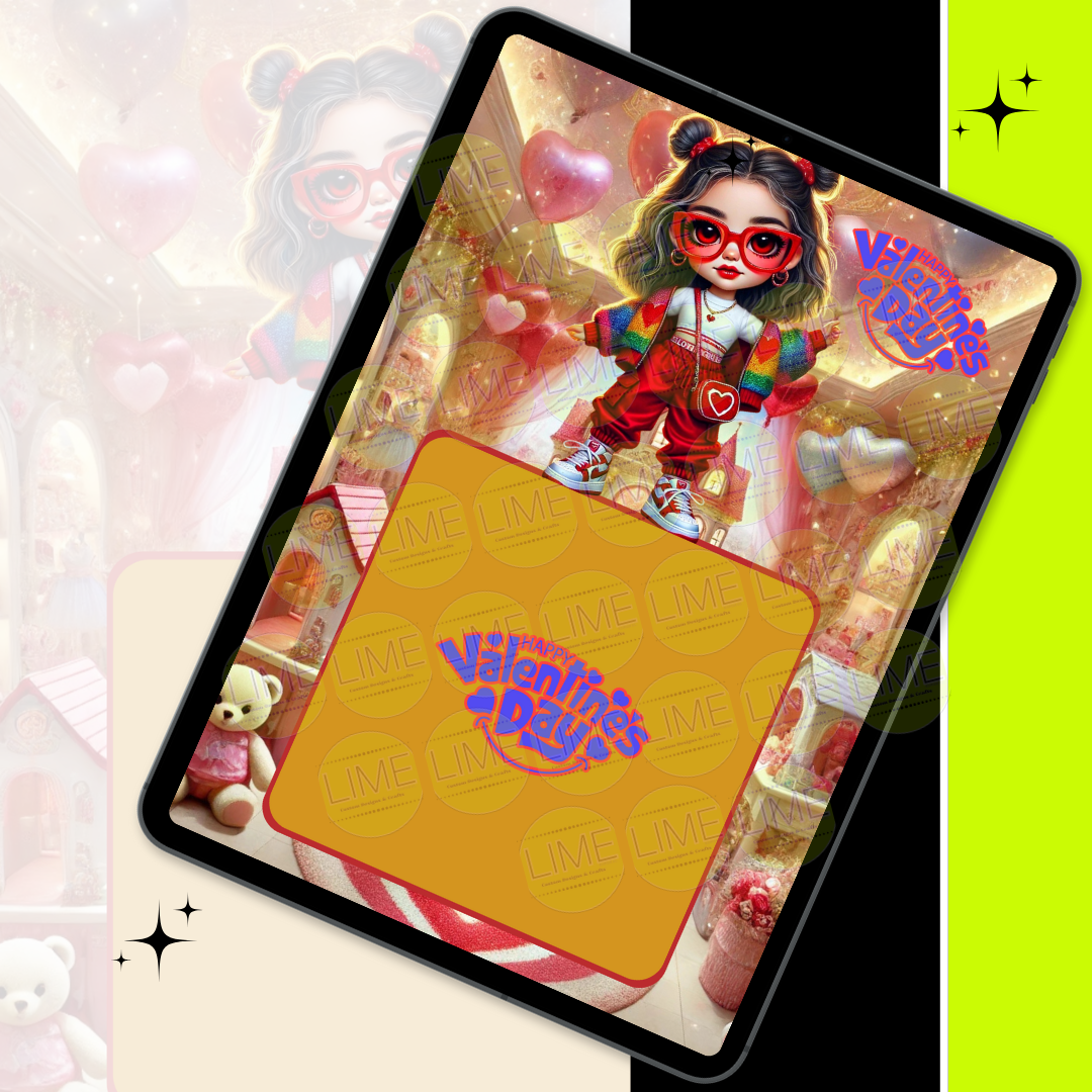 Ashley Digital Jumbo Valentine