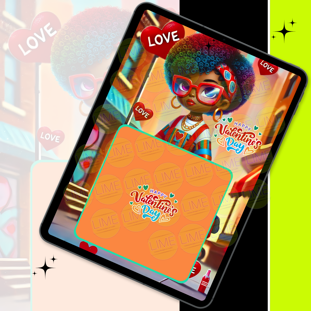 Sassy Digital Jumbo Valentine