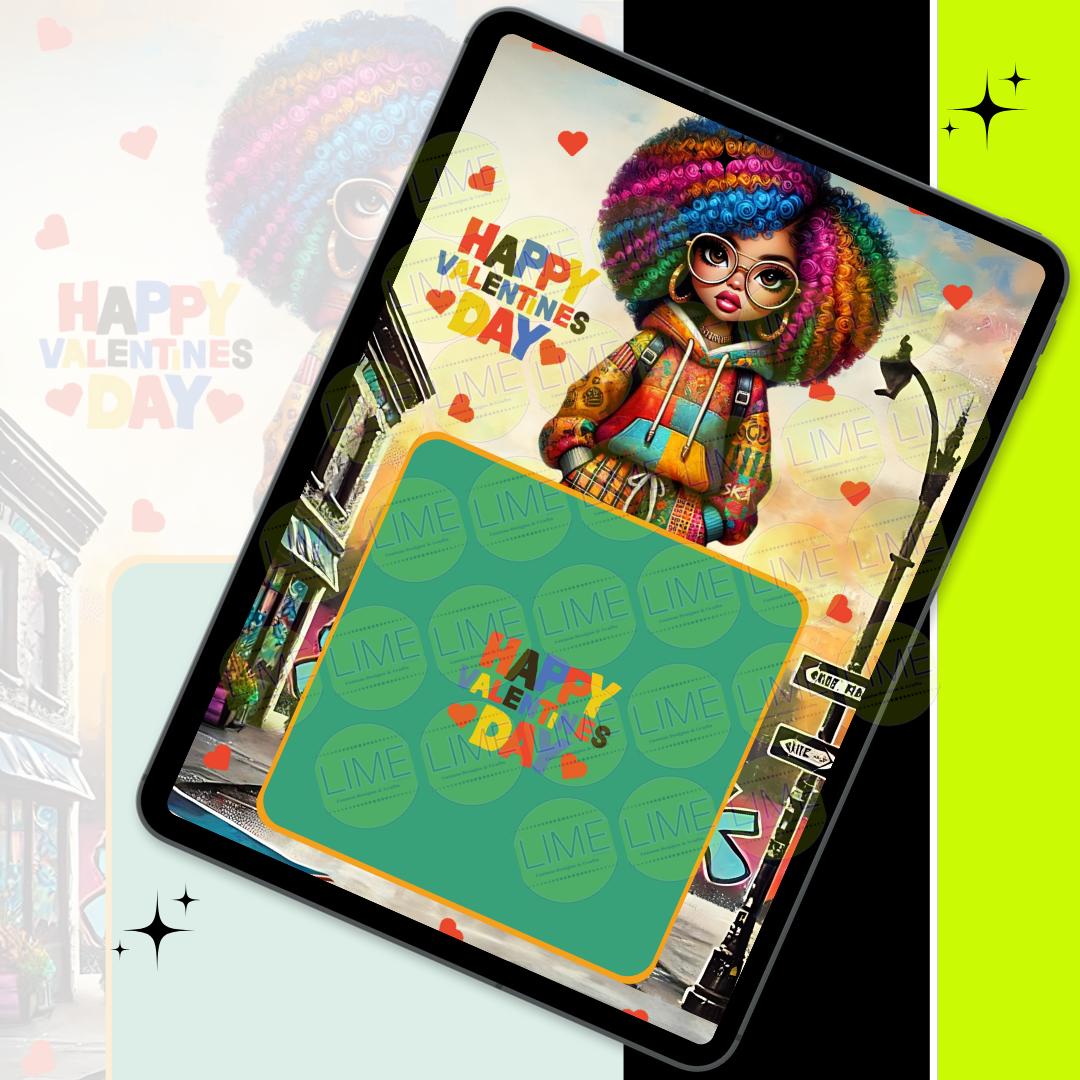 Sasha Digital Jumbo Valentine