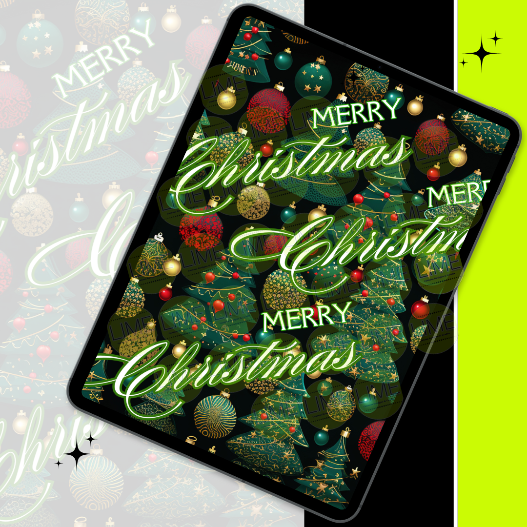 Christmas Trees Custom Gift Wrapping Paper Rolls, 1pc