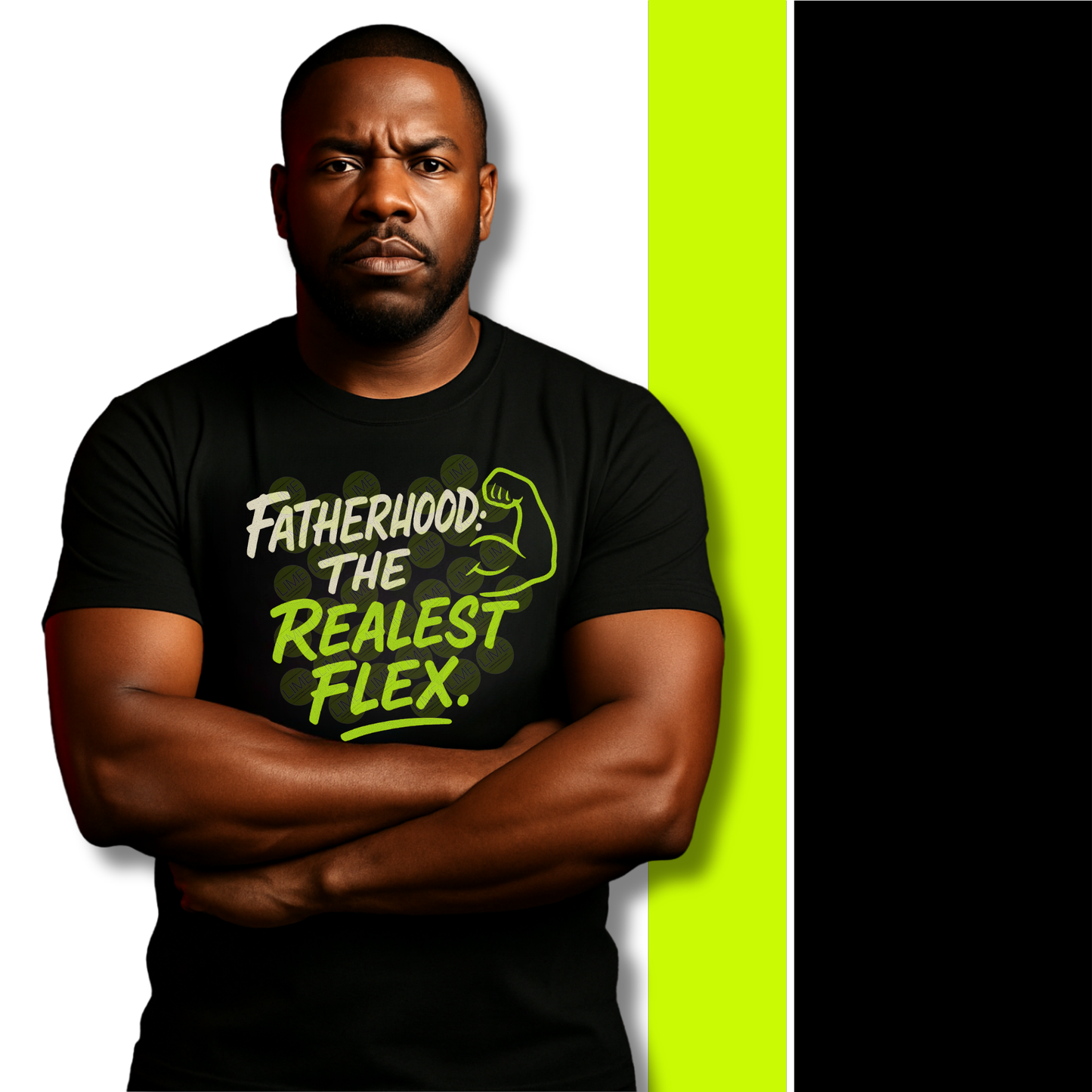 Fatherhood the Realest Flex-Solo T-shirt