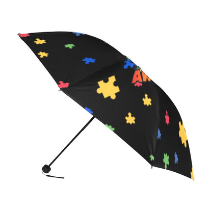 Autism Awareness Anti-UV  Foldable Umbrella