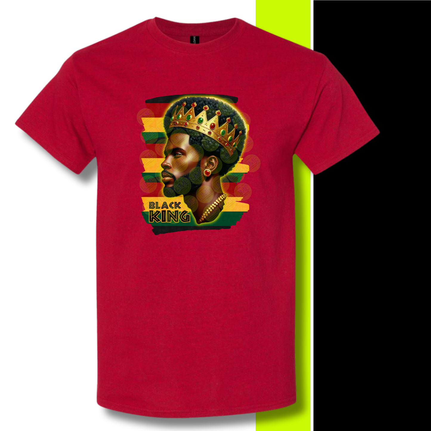 Black King Crown- Solo T-shirt