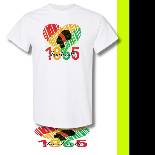 Heart & 'Fro Juneteenth T-shirt