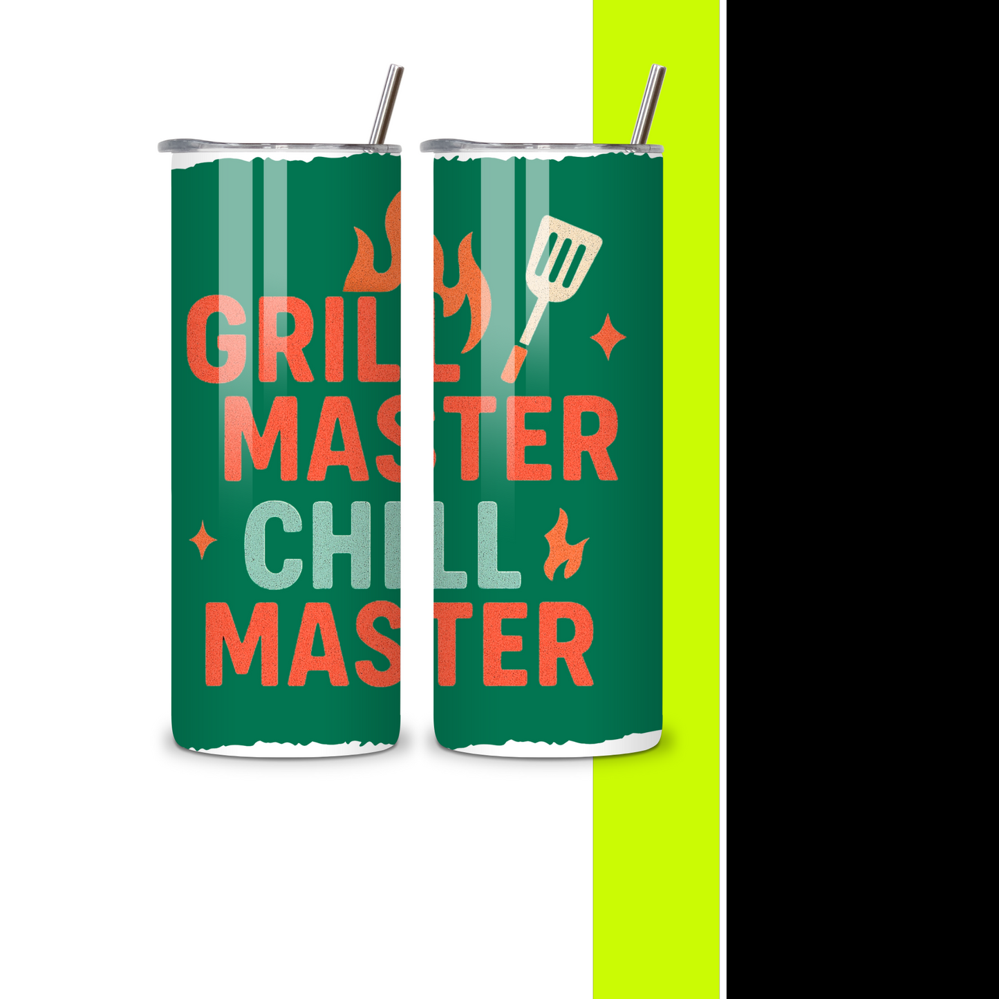 Grill Master Tumbler- Solo Gift for Him