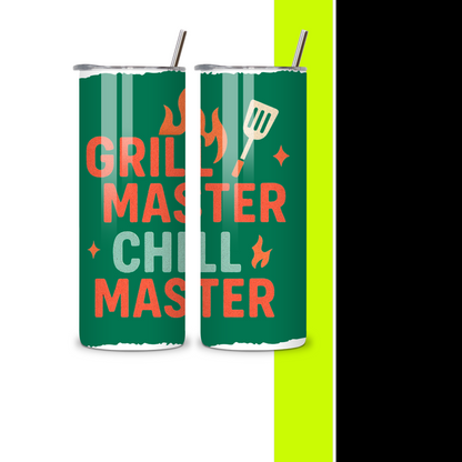 Grill Master Tumbler- Solo Gift for Him