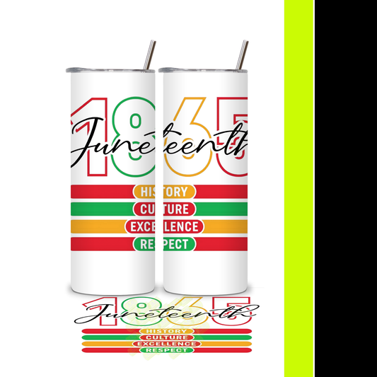 History & Culture Juneteenth Tumbler