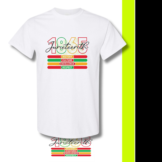 History & Culture Juneteenth T-shirt