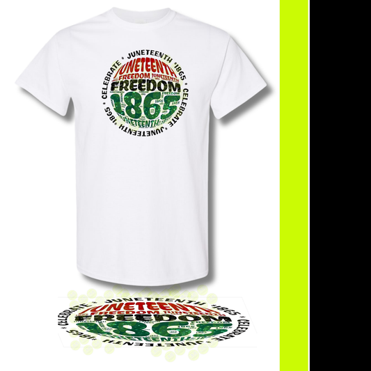 Freedom Globe Juneteenth T-shirt
