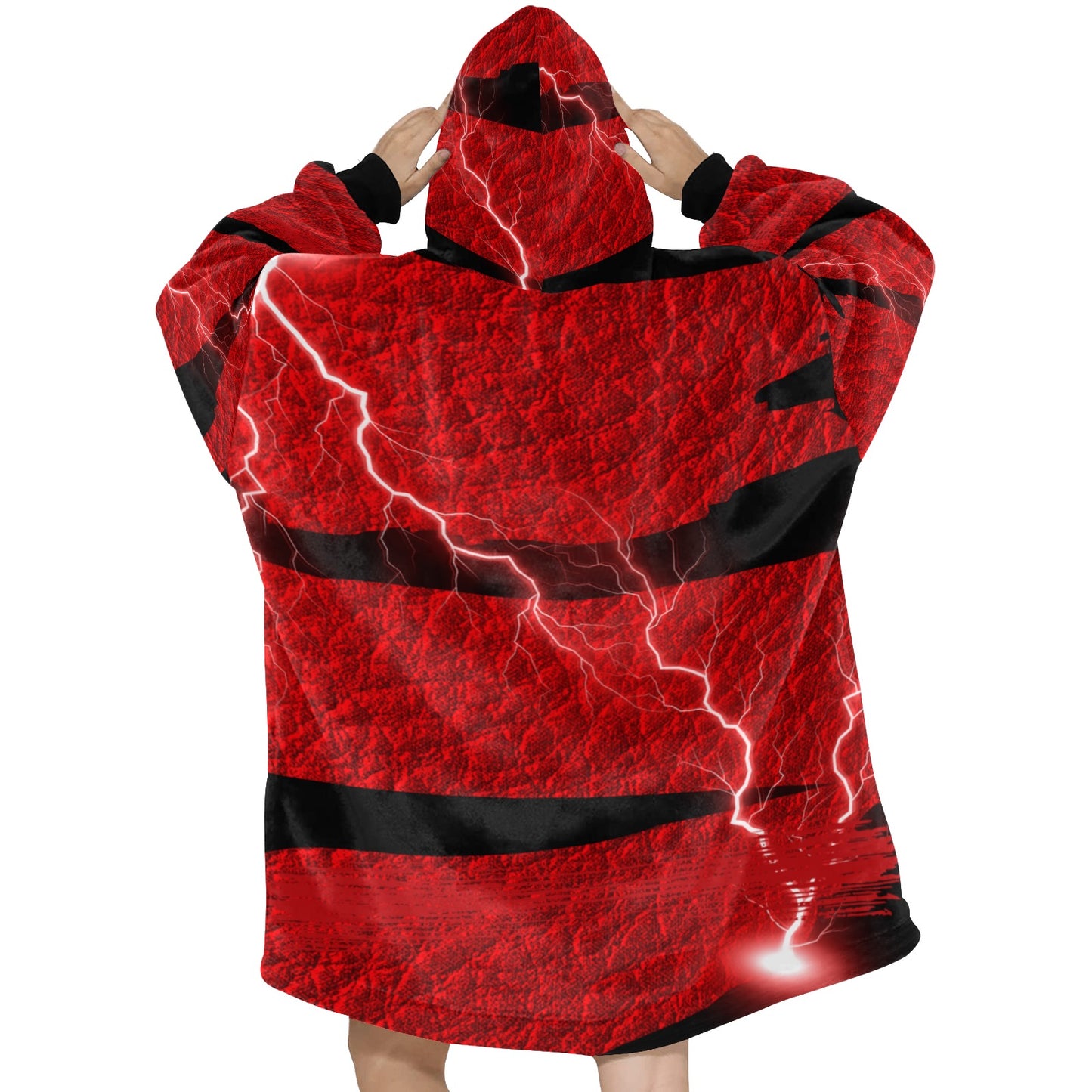 Sickle Cell Awareness Blanket Hoodie