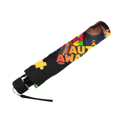 Autism Awareness Anti-UV  Foldable Umbrella