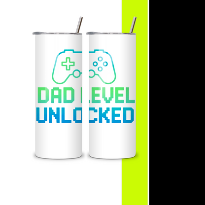 Dad Level Tumbler- Solo Gift for Him