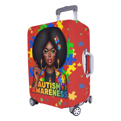 Autism Awareness Large Suitcase Cover 26"-28"