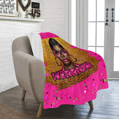 Breast Cancer Awareness Ultra Soft Micro-Fleece Blanket 40x50