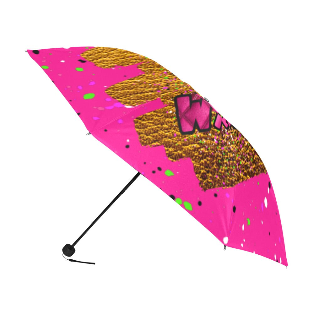 Breast Cancer Awareness Pink Anti-UV Foldable Umbrella