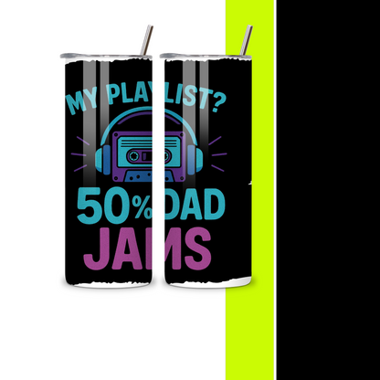 Dad Jams Tumbler- Solo Gifts for Him