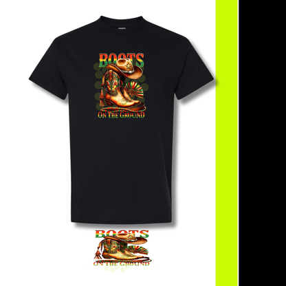 Boots Juneteenth- T-shirt