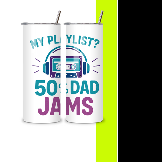 Dad Jams Tumbler- Solo Gifts for Him