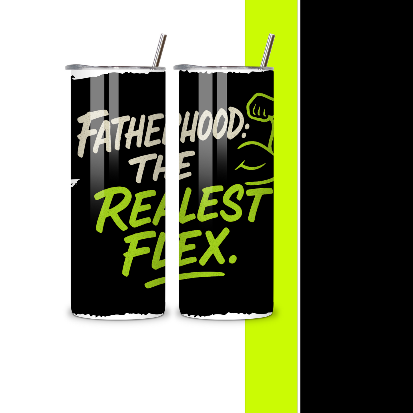 Fatherhood Flex Tumbler- Solo Gift for Him