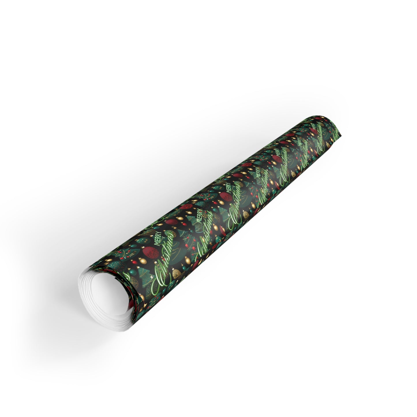 Christmas Trees Custom Gift Wrapping Paper Rolls, 1pc