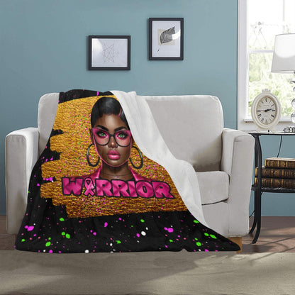 Breast Cancer Awareness Ultra Soft Micro-Fleece Blanket 40x50