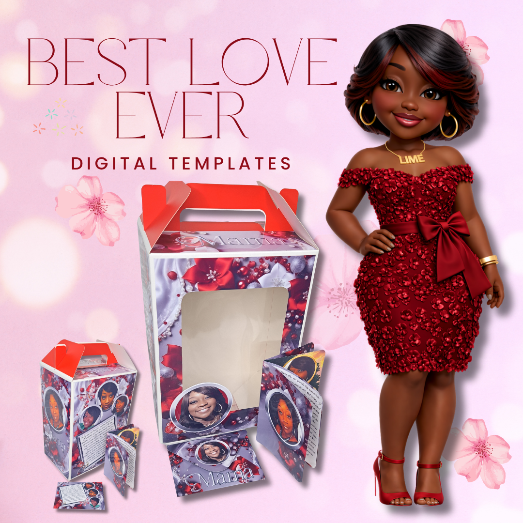 Best Love Ever Digital Templates