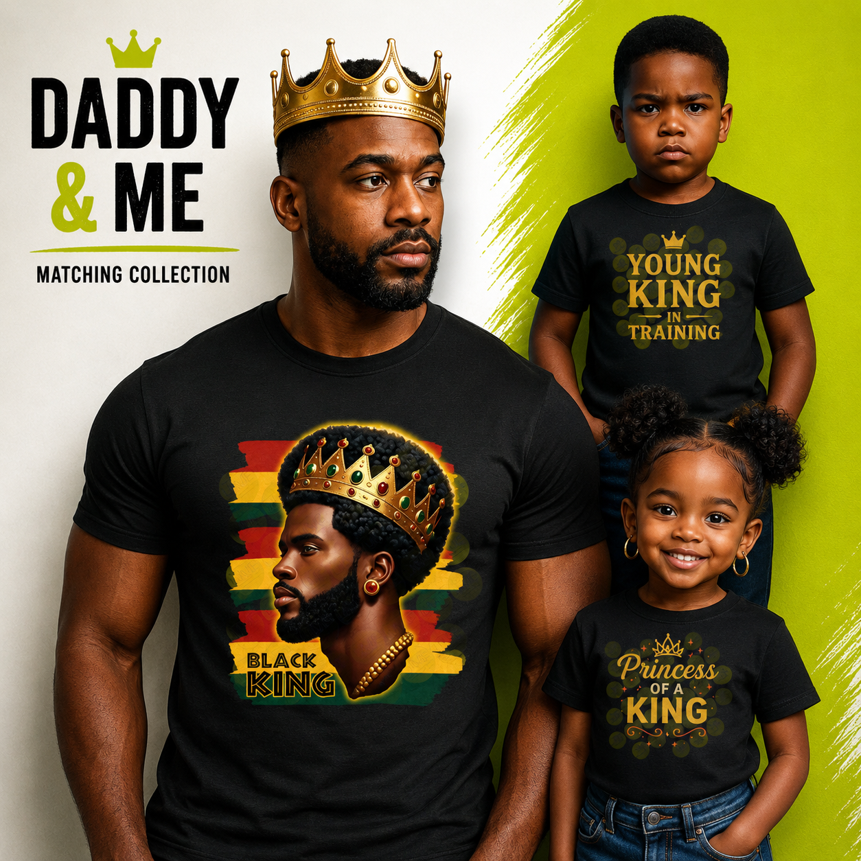 Black King - Daddy and Me Bundle
