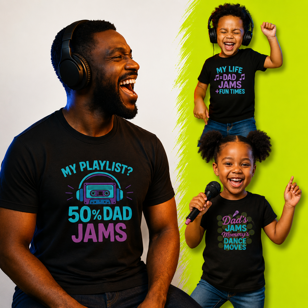 My Playlist 50% Dad Jams - Daddy and Me Bundle