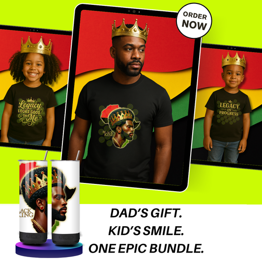 Black King - Daddy and Me Bundle
