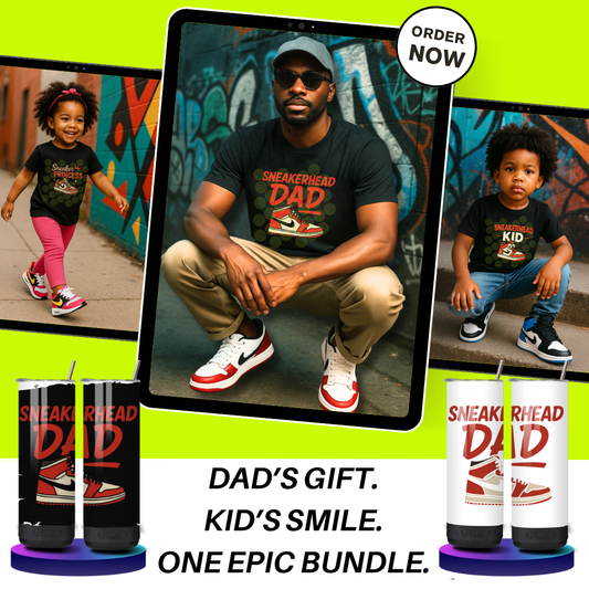 Sneakerhead Bundle -  Daddy and Me Bundle
