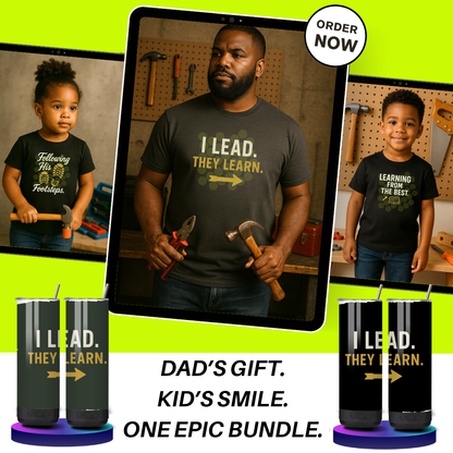 I Lead They Follow - Daddy and Me Bundle