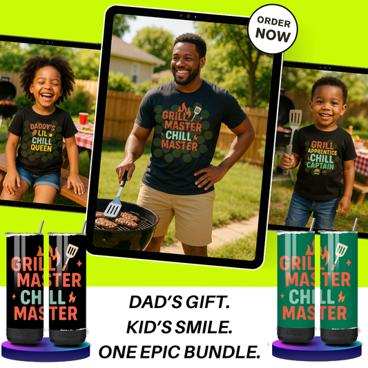 Grill Master - Daddy and Me Bundle