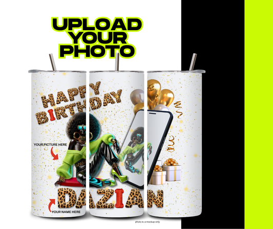 Birthday Razzle Dazzle Tumbler