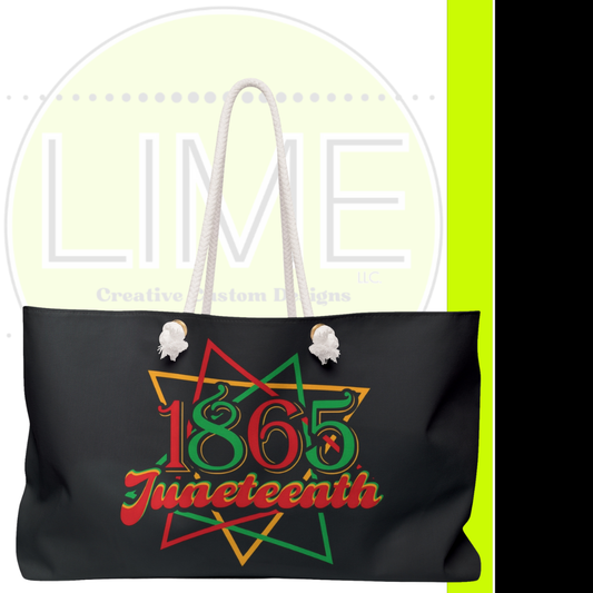 Juneteenth 1865 Trendy Tote Bag