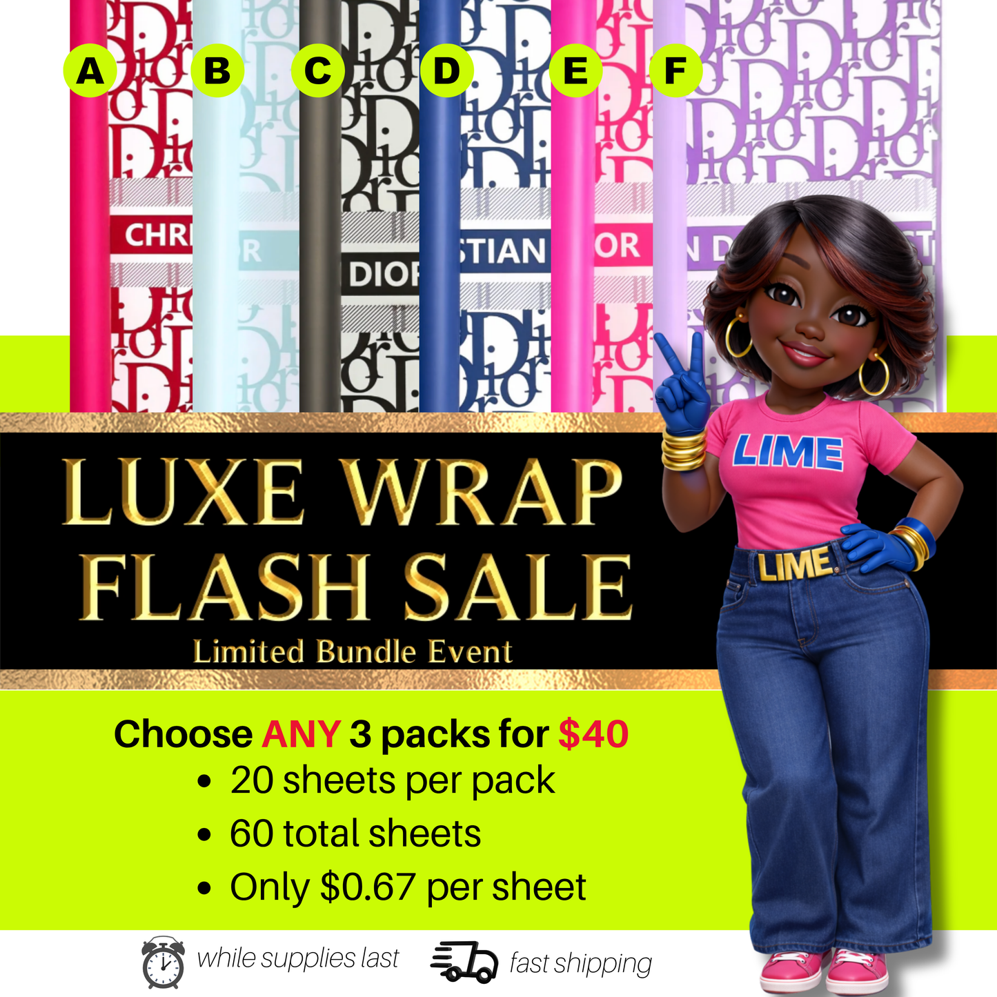 LUXE FLASH SALE