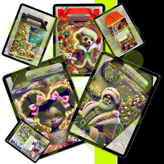 5  Digital Design Jingle Box Template Bundle