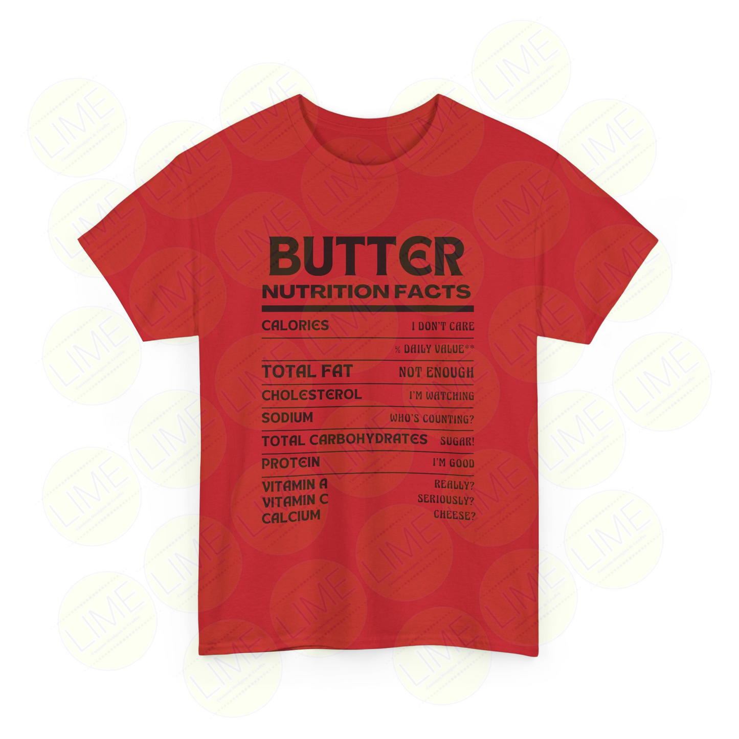 Butter-Funny Nutrition Tee