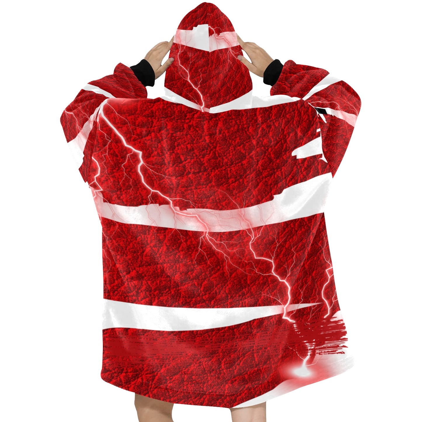 Sickle Cell Awareness Blanket Hoodie