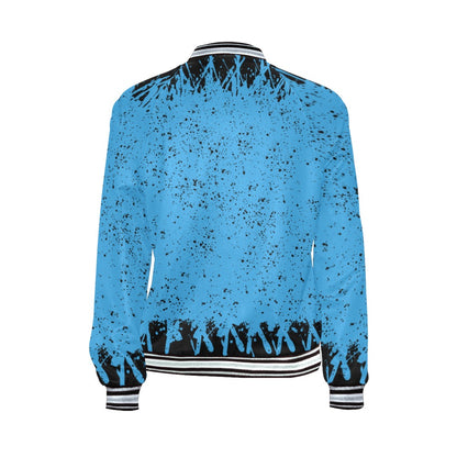 Asthma Awareness All Over Print Bomber Jacket for Women