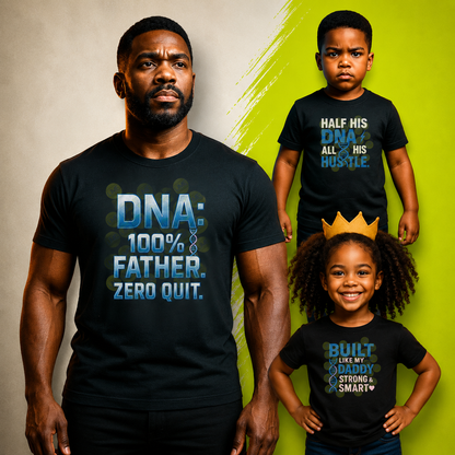 DNA 100% Father Zero Quit - Daddy and Me Bundle
