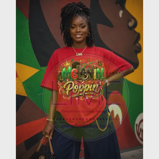 Melanin Glowing Tee